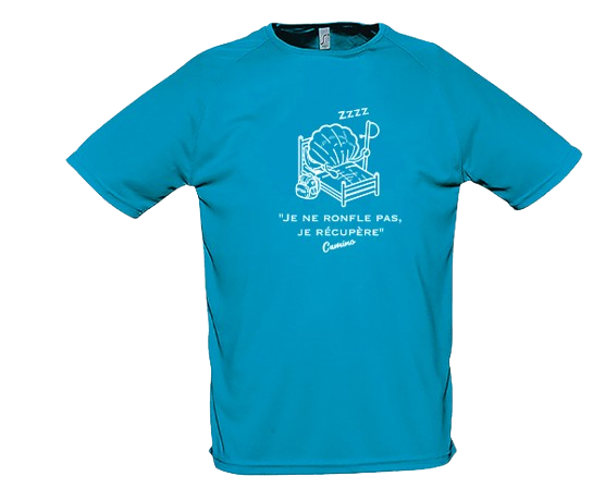 T-Shirt sport "Le repos du guérrier"