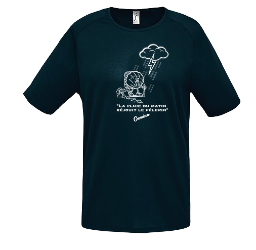 T-Shirt sport "Quel orage ? "