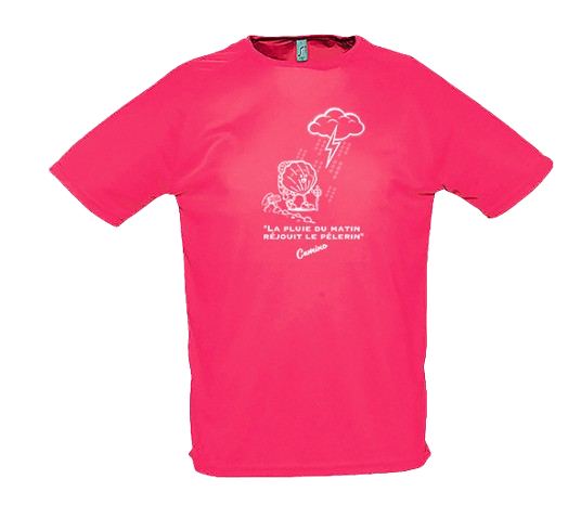 T-Shirt sport "Quel orage ? "
