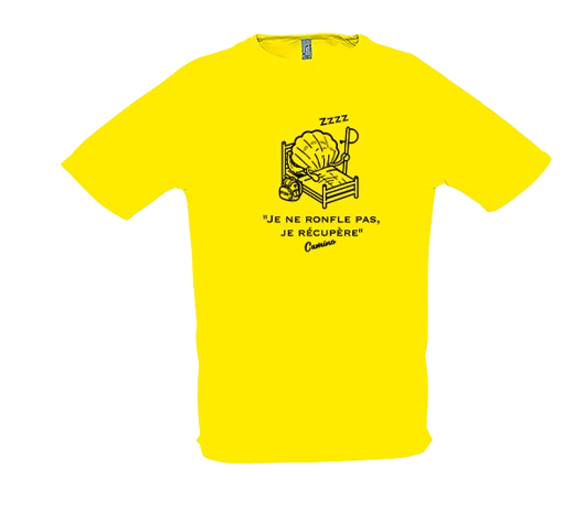 T-Shirt sport "Le repos du guérrier"