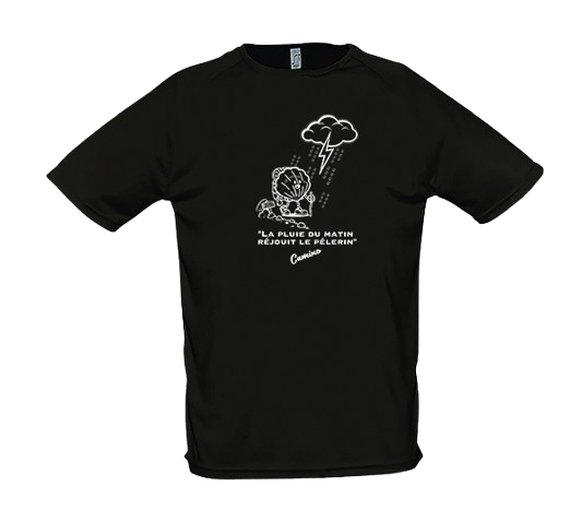 T-Shirt sport "Quel orage ? "