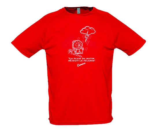 T-Shirt sport "Quel orage ? "