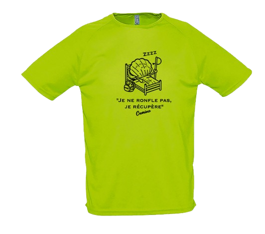 T-Shirt sport "Le repos du guérrier"