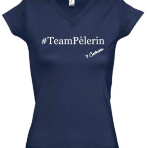 T-shirt #teampèlerin coupe femme